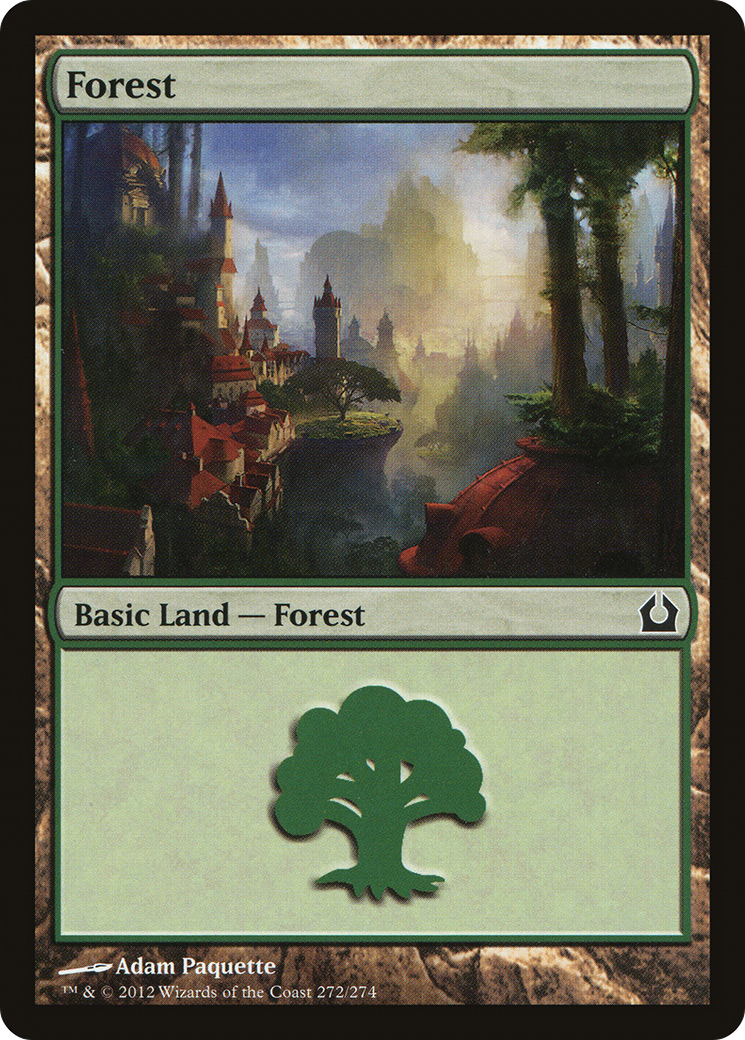 Forest (RTR-272) [Return to Ravnica] MTG Single Wizards of the Coast