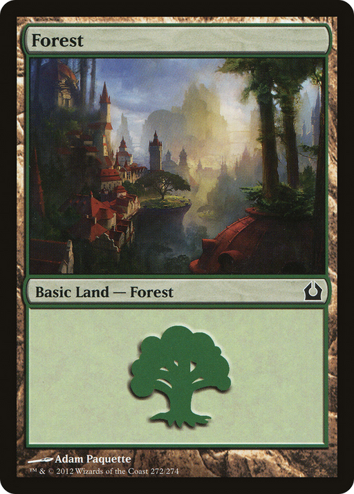 Forest (RTR-272) [Return to Ravnica] Foil MTG Single Wizards of the Coast