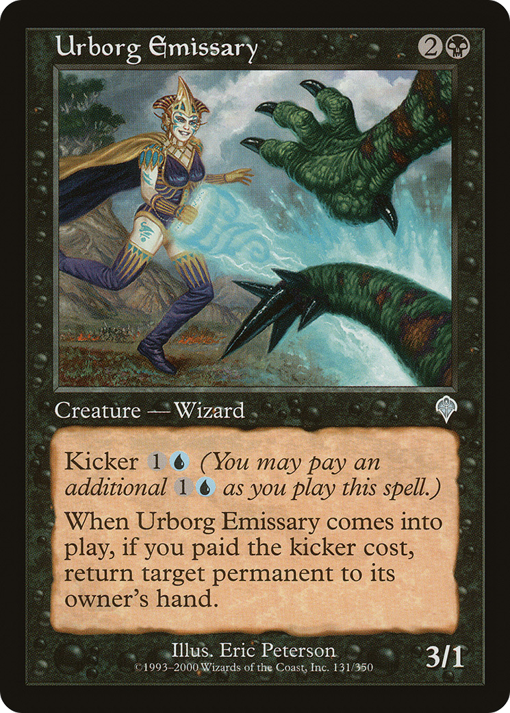 Urborg Emissary (INV-131) [Invasion] Foil MTG Single Wizards of the Coast