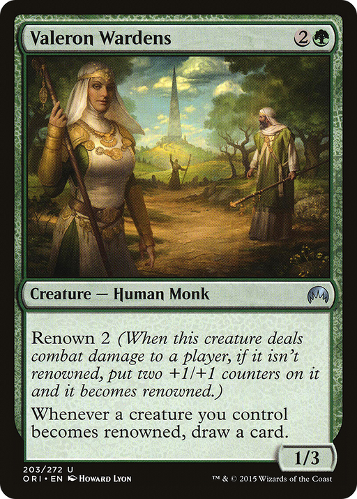 Valeron Wardens (ORI-203) [Magic Origins] MTG Single Wizards of the Coast