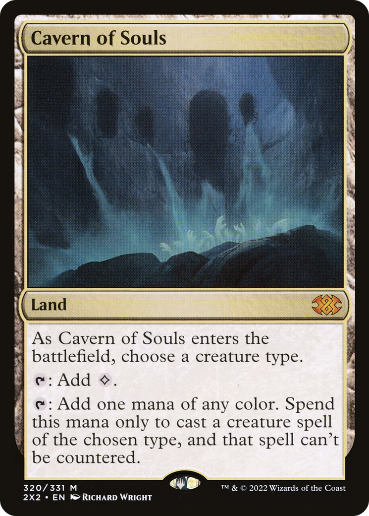 Cavern of Souls (2X2-320) [Double Masters 2022] MTG Single Wizards of the Coast