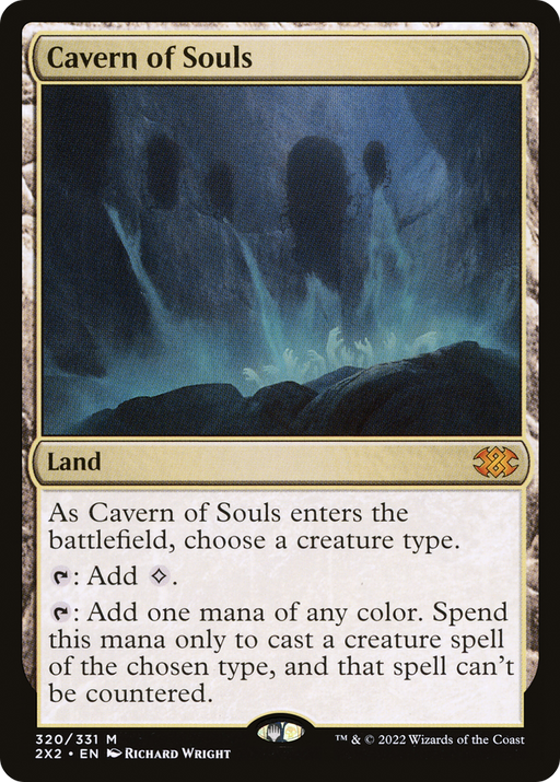 Cavern of Souls (2X2-320) [Double Masters 2022] MTG Single Wizards of the Coast