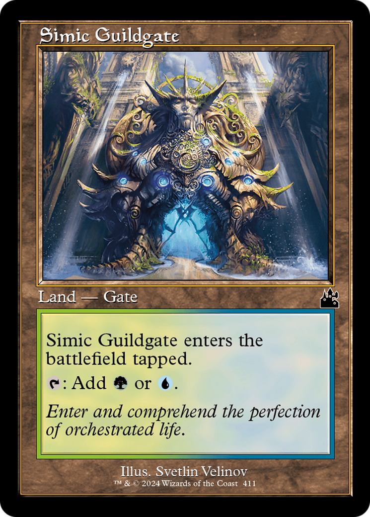 Simic Guildgate (RVR-411) [Ravnica Remastered] MTG Single Wizards of the Coast
