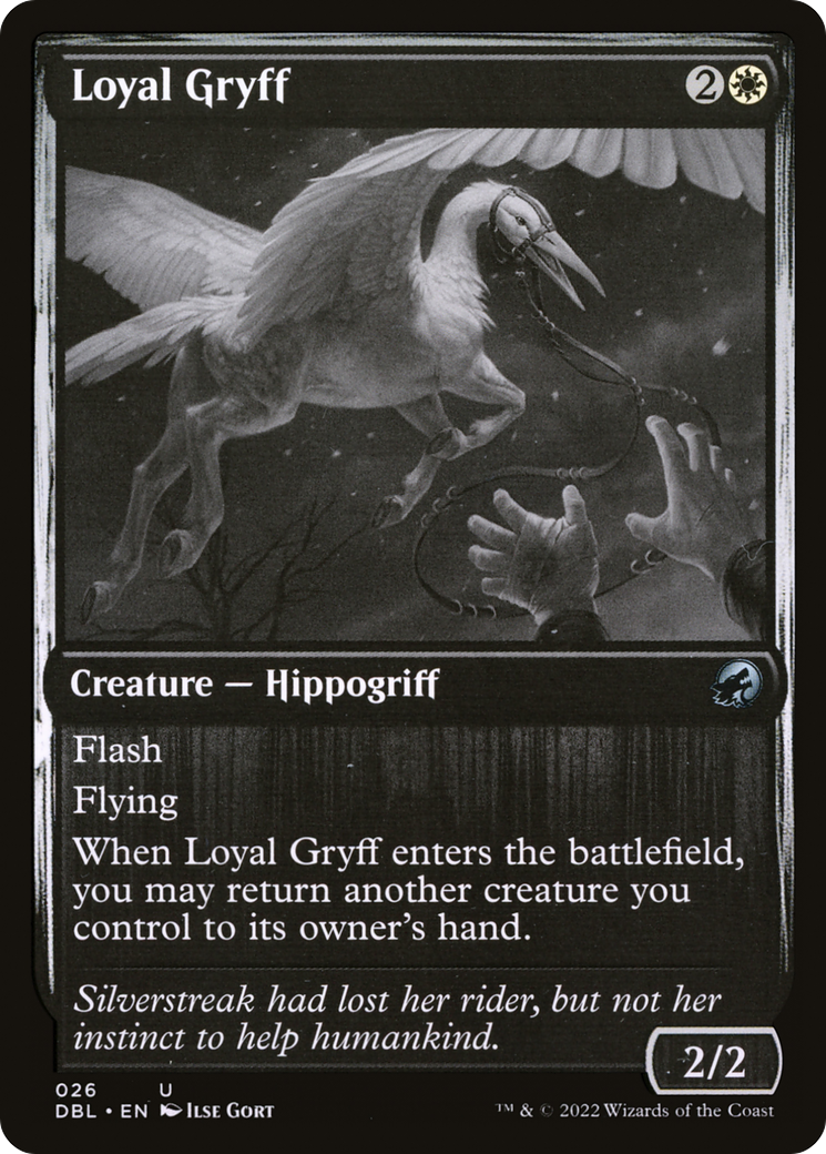Loyal Gryff (DBL-026) [Innistrad: Double Feature] Foil MTG Single Wizards of the Coast