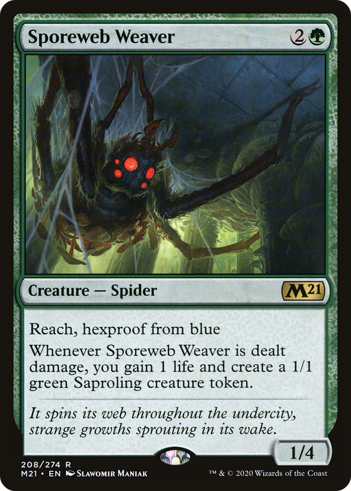 Sporeweb Weaver (M21-208) [Core Set 2021] MTG Single Wizards of the Coast