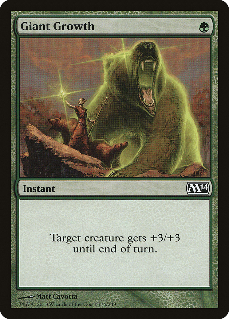 Giant Growth (M14-174) [Magic 2014] MTG Single Wizards of the Coast