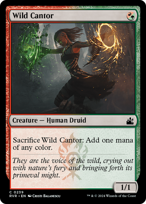 Wild Cantor (RVR-239) [Ravnica Remastered] MTG Single Wizards of the Coast
