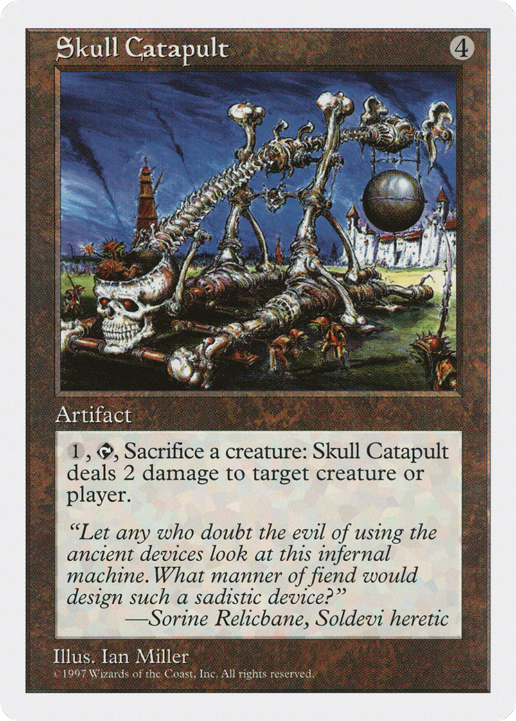 Skull Catapult (5ED-) [Fifth Edition] MTG Single Wizards of the Coast