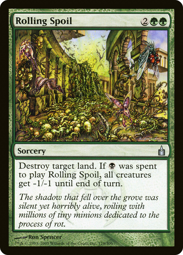 Rolling Spoil (RAV-179) [Ravnica: City of Guilds] MTG Single Wizards of the Coast