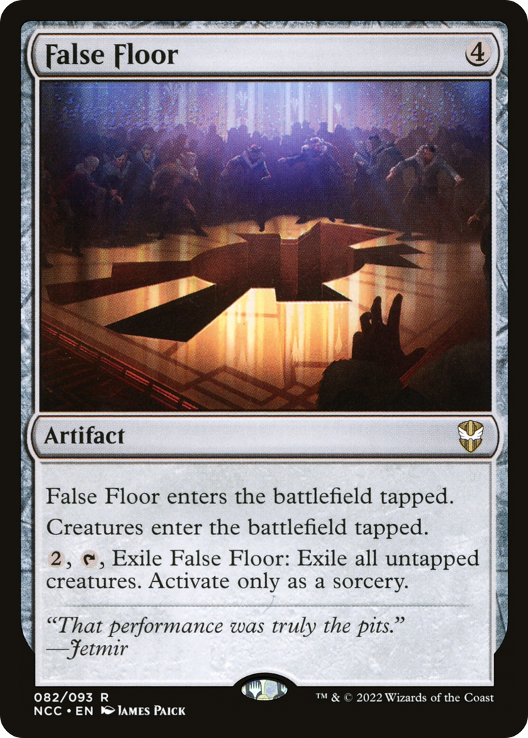 False Floor (NCC-082) [New Capenna Commander] MTG Single Wizards of the Coast