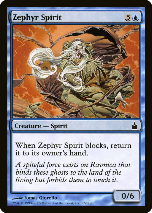 Zephyr Spirit (RAV-076) [Ravnica: City of Guilds] MTG Single Wizards of the Coast