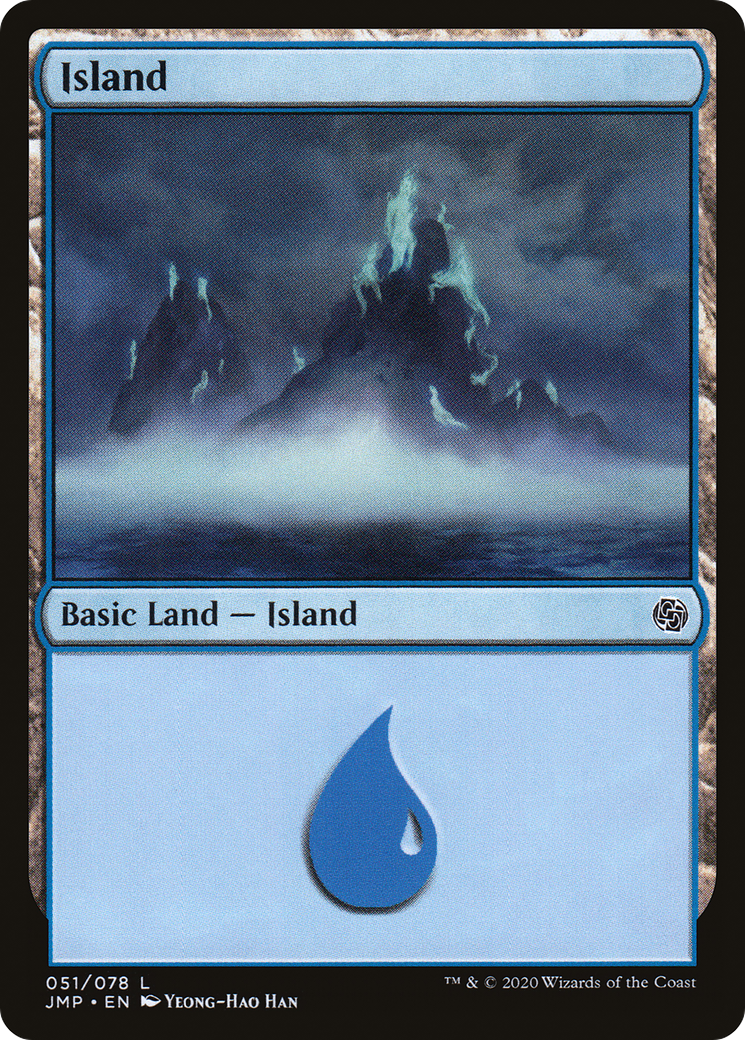 Island (51) (JMP-051) [Jumpstart] MTG Single Wizards of the Coast