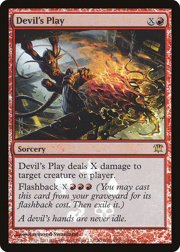 Devil's Play (BABP-140) [Innistrad Promos] Foil MTG Single Wizards of the Coast