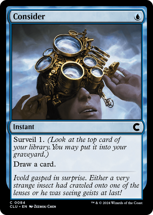 Consider (CLU-084) [Ravnica: Clue Edition] MTG Single Wizards of the Coast