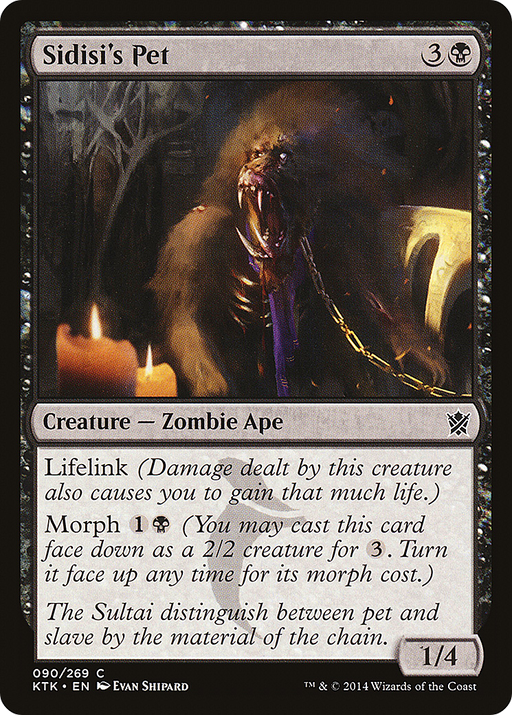Sidisi's Pet (KTK-090) [Khans of Tarkir] MTG Single Wizards of the Coast
