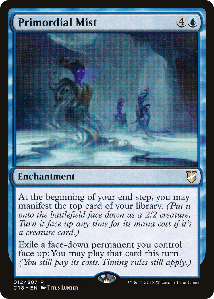 Primordial Mist (C18-012) [Commander 2018] MTG Single Wizards of the Coast