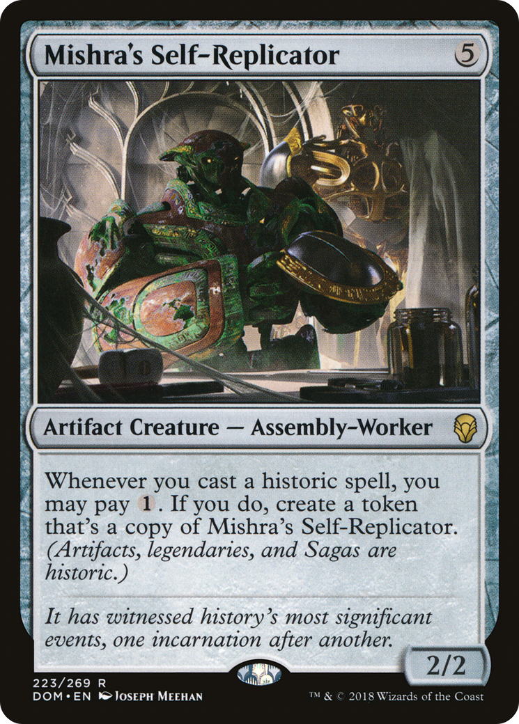 Mishra's Self-Replicator (DOM-223) [Dominaria] Foil MTG Single Wizards of the Coast