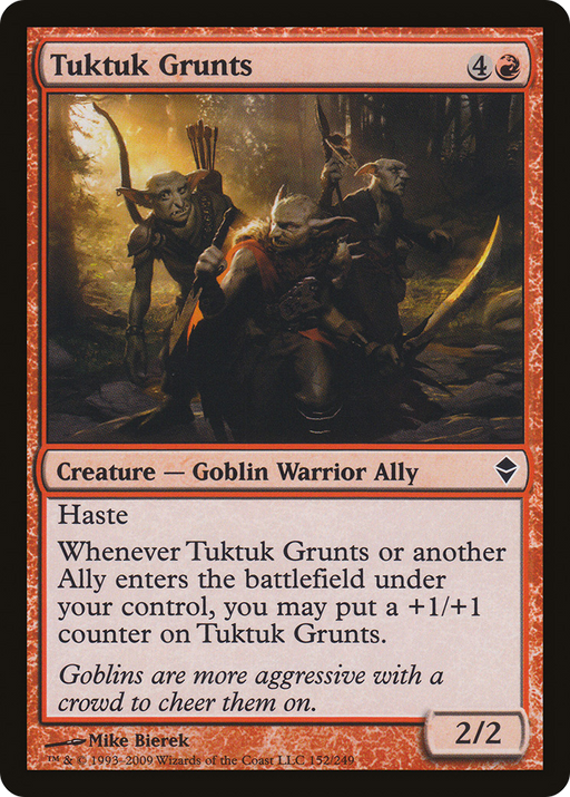 Tuktuk Grunts (ZEN-152) [Zendikar] MTG Single Wizards of the Coast