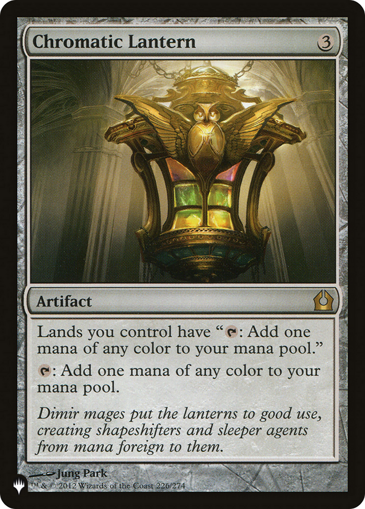 Chromatic Lantern (RTR) (LIST-226) [Mystery Booster] The List MTG Single Wizards of the Coast