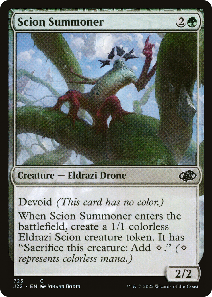 Scion Summoner (J22-725) [Jumpstart 2022] MTG Single Wizards of the Coast