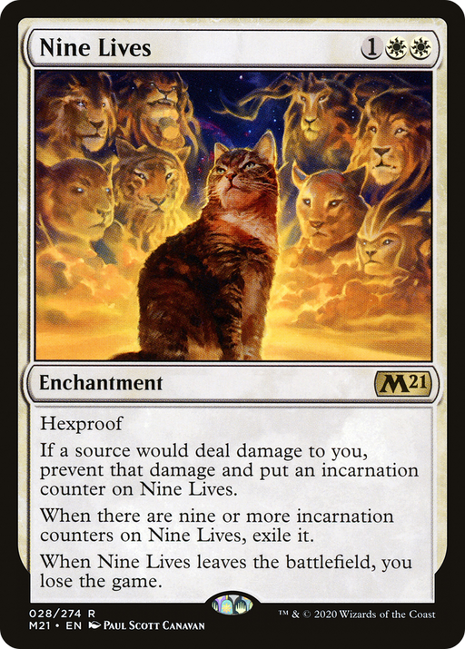 Nine Lives (M21-028) [Core Set 2021] MTG Single Wizards of the Coast