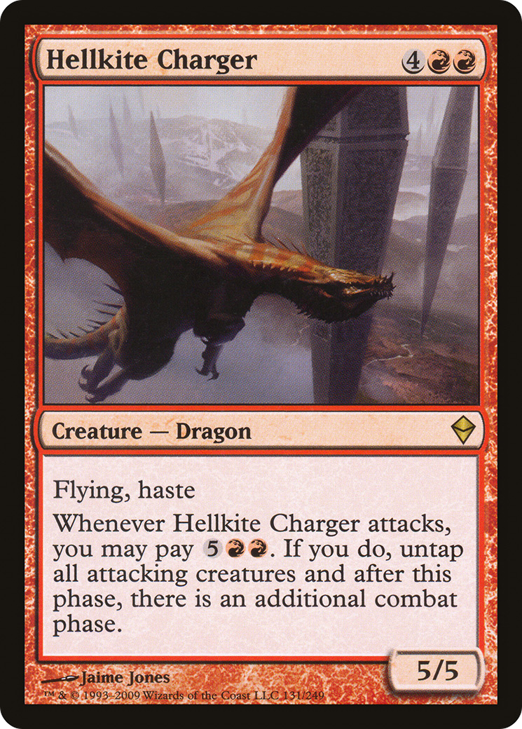 Hellkite Charger (ZEN-131) [Zendikar] Foil MTG Single Wizards of the Coast