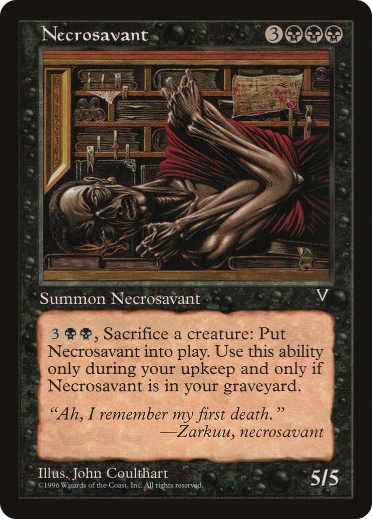 Necrosavant (VIS-065) [Visions] MTG Single Wizards of the Coast