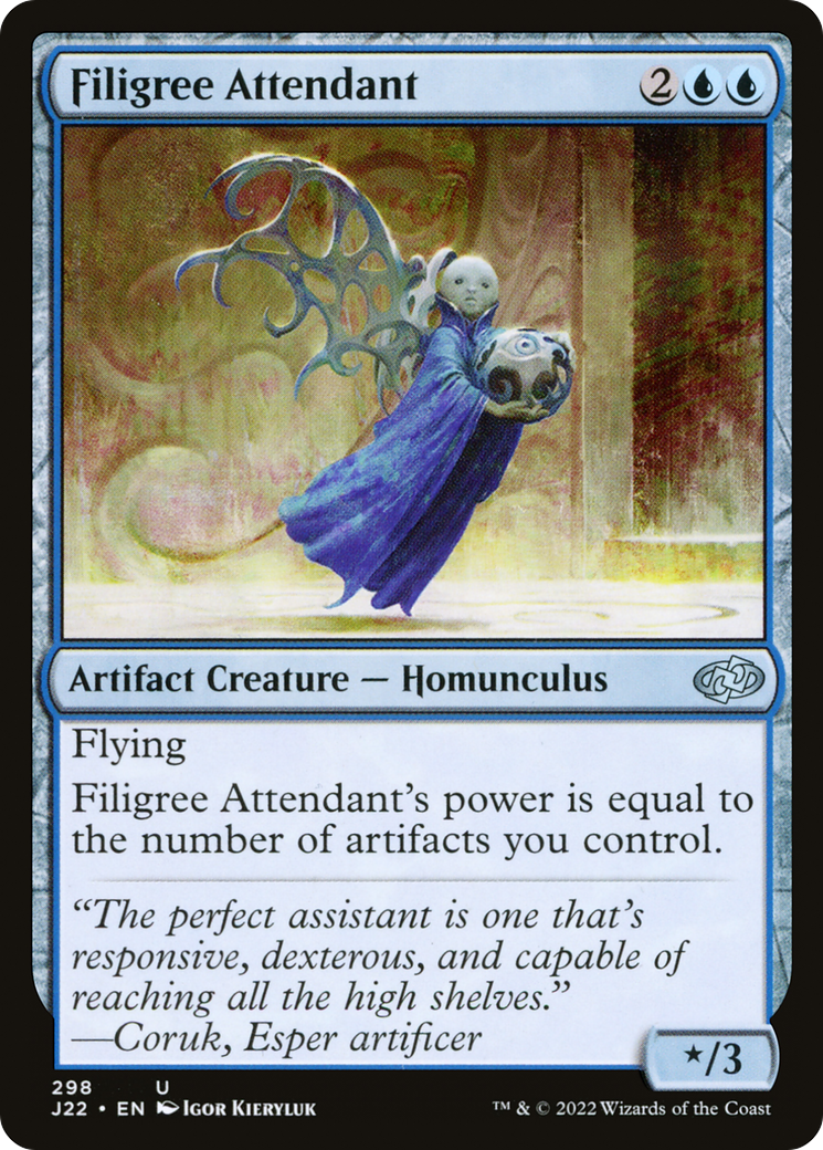 Filigree Attendant (J22-298) [Jumpstart 2022] MTG Single Wizards of the Coast