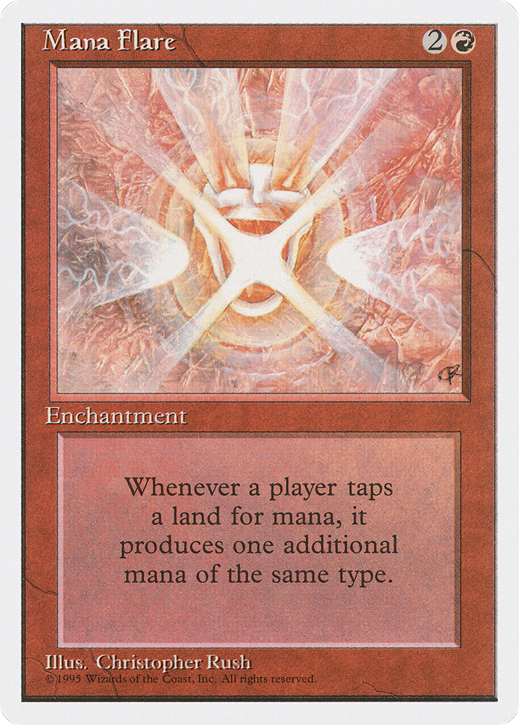 Mana Flare (4ED-211) [Fourth Edition] MTG Single Wizards of the Coast
