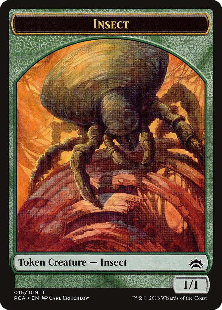 Insect (TPCA-015) [Tokens] Planechase Anthology Tokens MTG Single Wizards of the Coast