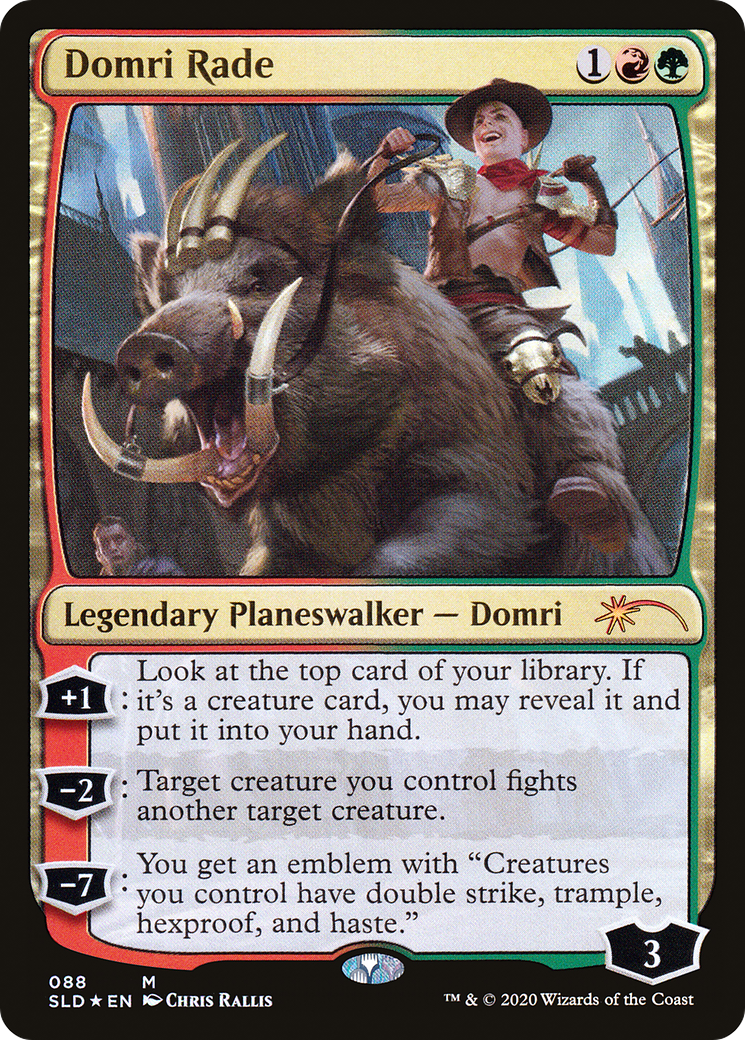 Domri Rade (SLD-088) [Secret Lair] Drop Foil MTG Single Wizards of the Coast