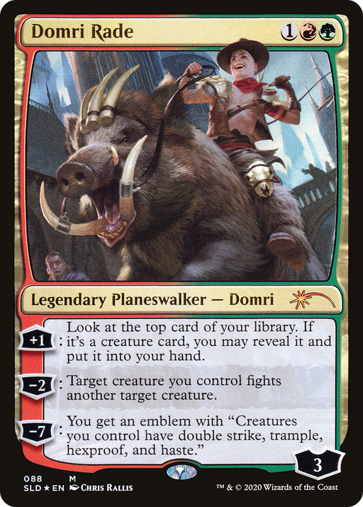 Domri Rade (SLD-088) [Secret Lair] Drop Foil MTG Single Wizards of the Coast