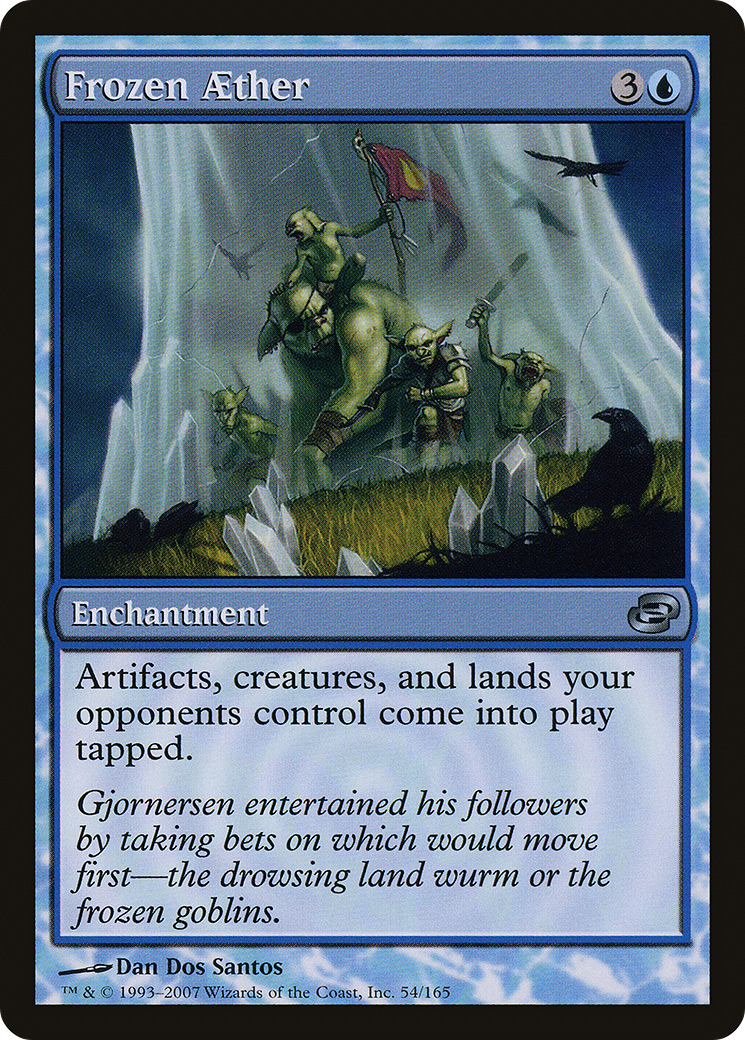 Frozen Aether (PLC-054) [Planar Chaos] (colorshifted) Foil MTG Single Wizards of the Coast