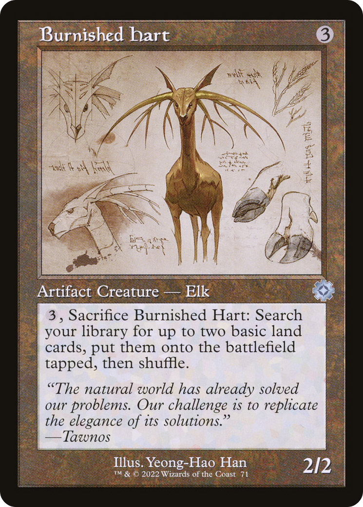 Burnished Hart (BRR-071) [The Brothers' War Retro Artifacts] MTG Single Wizards of the Coast