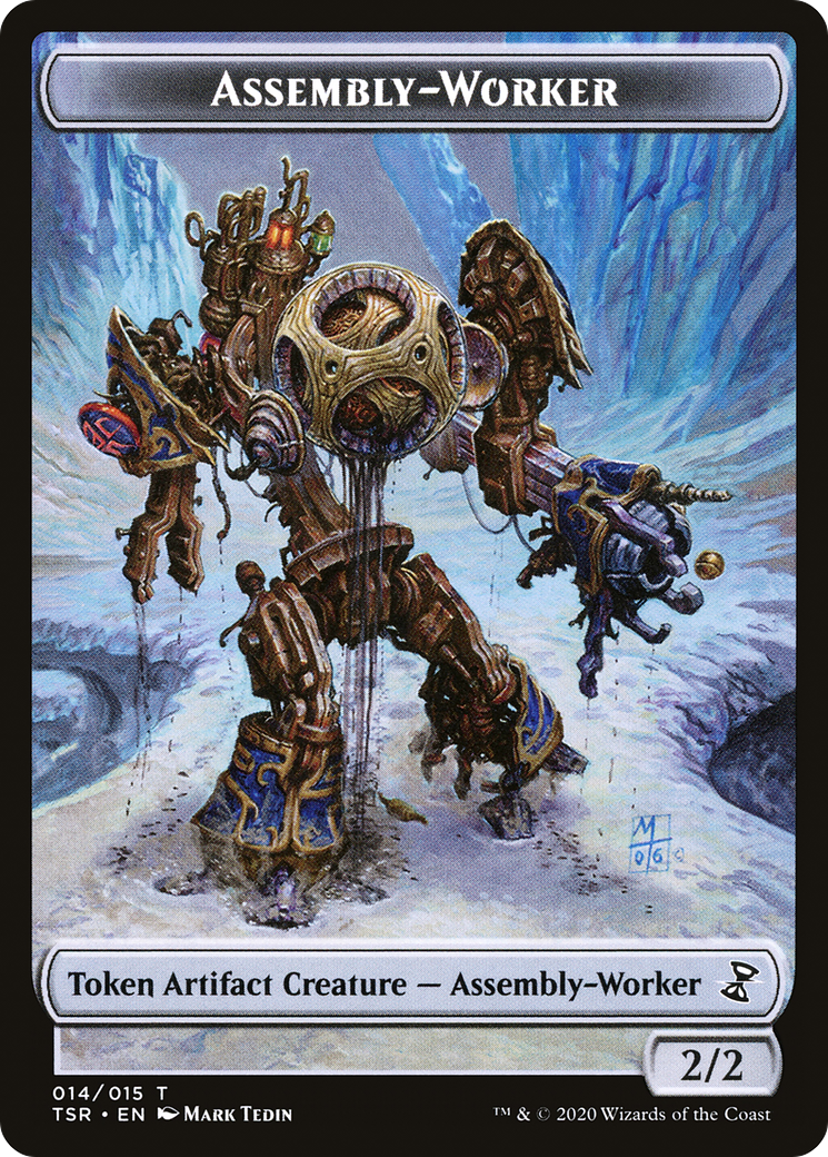 Assembly-Worker (TTSR-014) [Tokens] Time Spiral Remastered Tokens MTG Single Wizards of the Coast