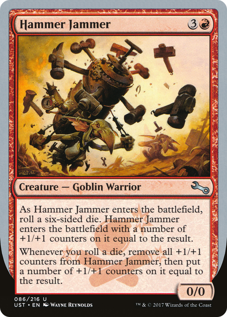 Hammer Jammer (UST-086) [Unstable] Foil MTG Single Wizards of the Coast