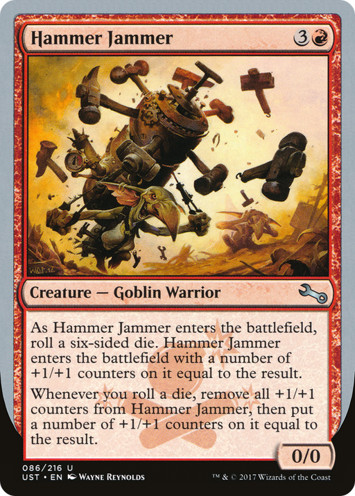 Hammer Jammer (UST-086) [Unstable] Foil MTG Single Wizards of the Coast