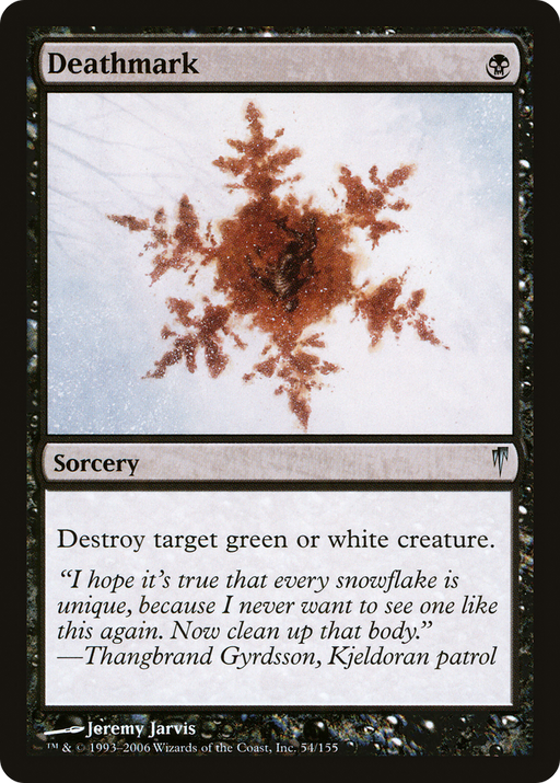 Deathmark (CSP-054) [Coldsnap] Foil MTG Single Wizards of the Coast