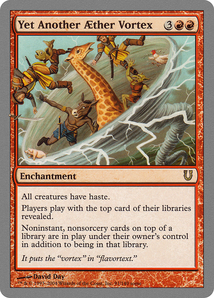 Yet Another Aether Vortex (UNH-091) [Unhinged] Foil MTG Single Wizards of the Coast