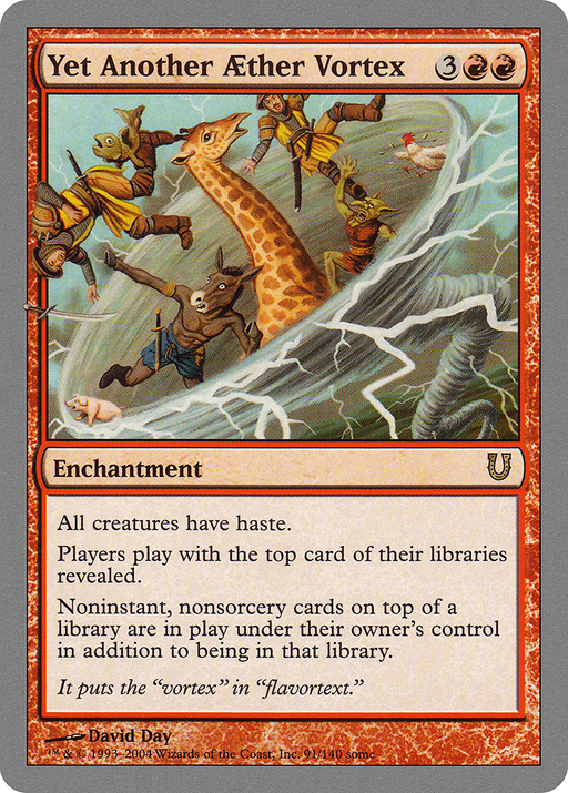 Yet Another Aether Vortex (UNH-091) [Unhinged] MTG Single Wizards of the Coast