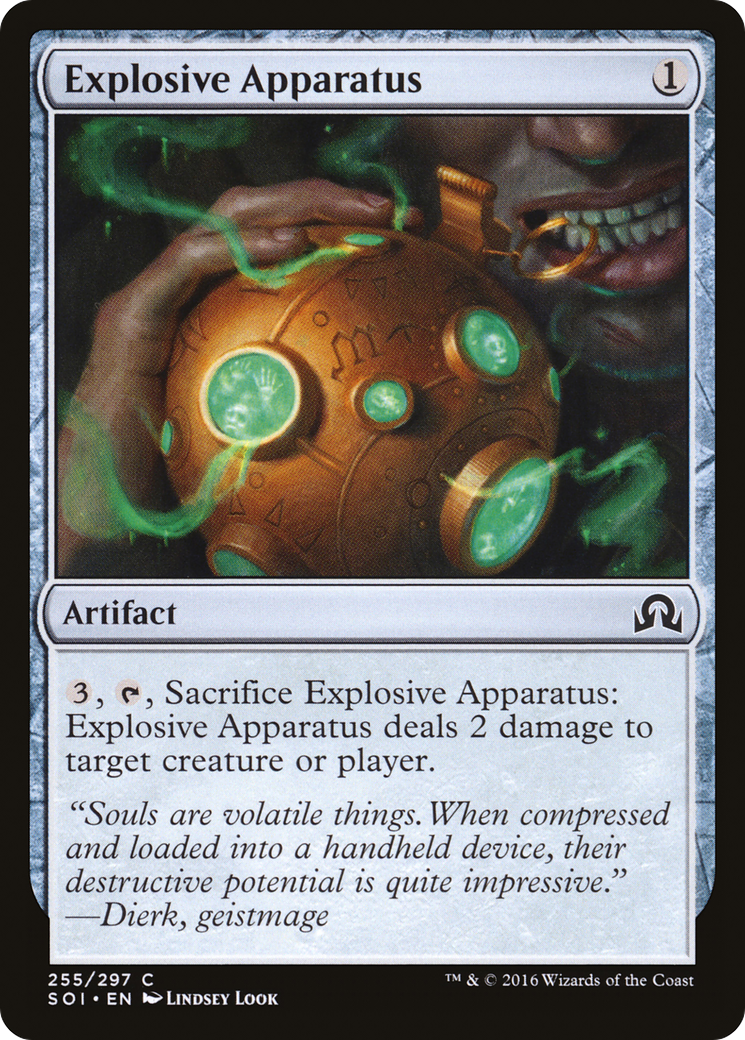 Explosive Apparatus (SOI-255) [Shadows over Innistrad] MTG Single Wizards of the Coast