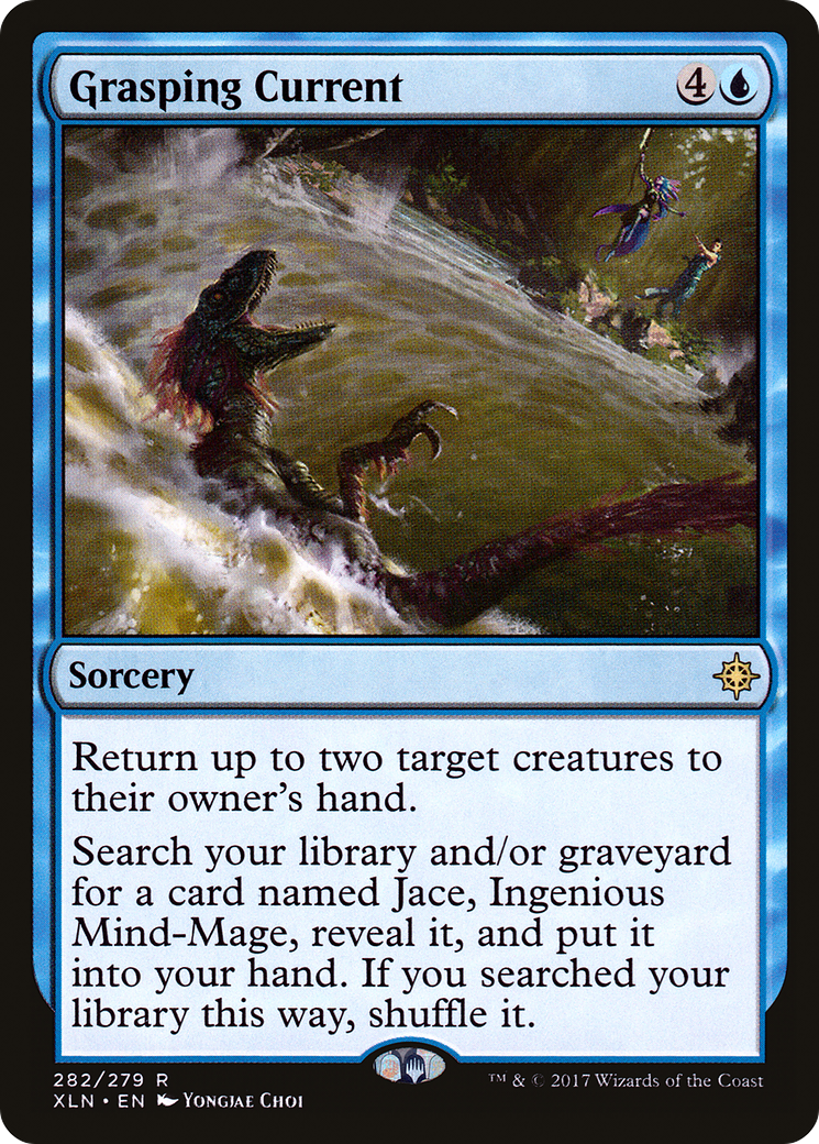 Grasping Current (XLN-282) [Ixalan] Foil MTG Single Wizards of the Coast