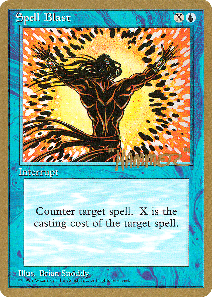 Spell Blast (WCD-SHR103) [Misc] Pro Tour Collector Set MTG Single Wizards of the Coast