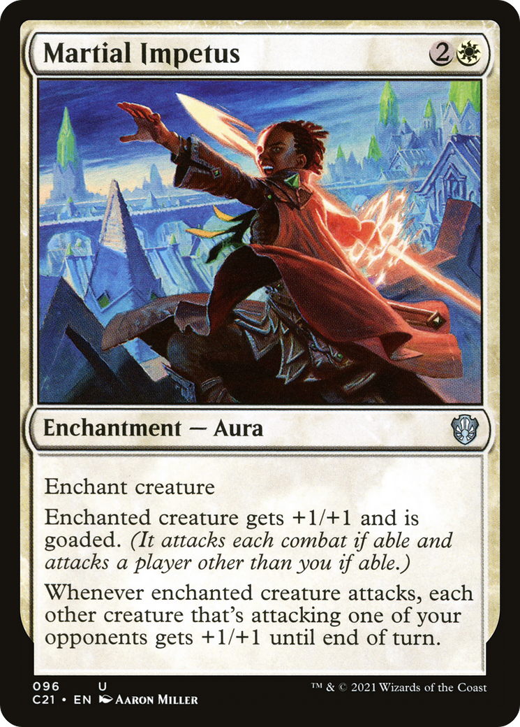 Martial Impetus (C21-096) [Commander 2021] MTG Single Wizards of the Coast