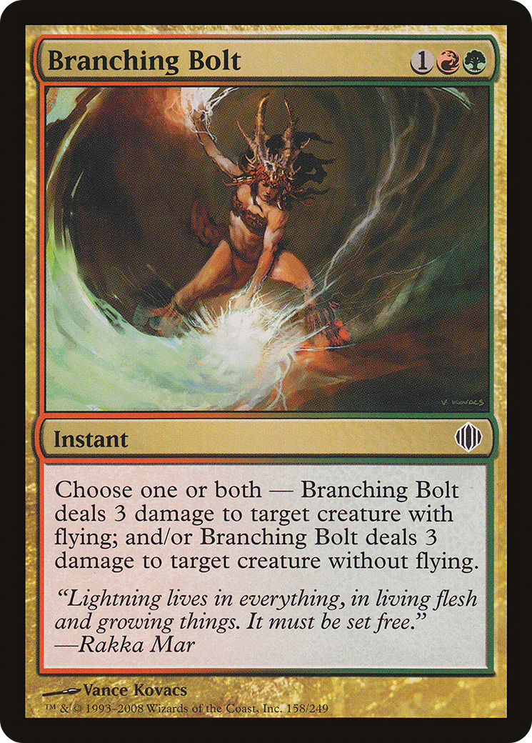 Branching Bolt (ALA-158) [Shards of Alara] MTG Single Wizards of the Coast