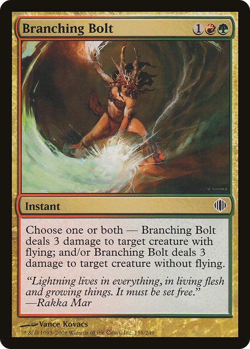 Branching Bolt (ALA-158) [Shards of Alara] MTG Single Wizards of the Coast