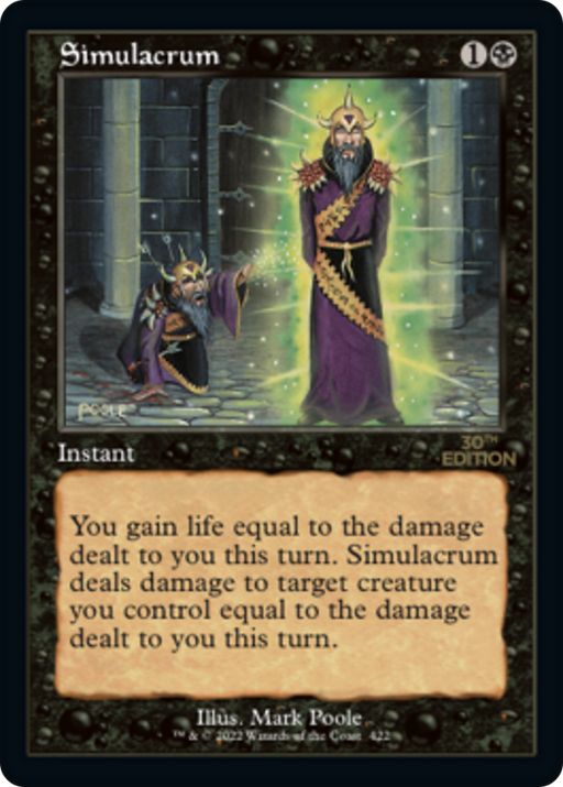 Simulacrum (30A-422) [30th Anniversary Edition] MTG Single Wizards of the Coast