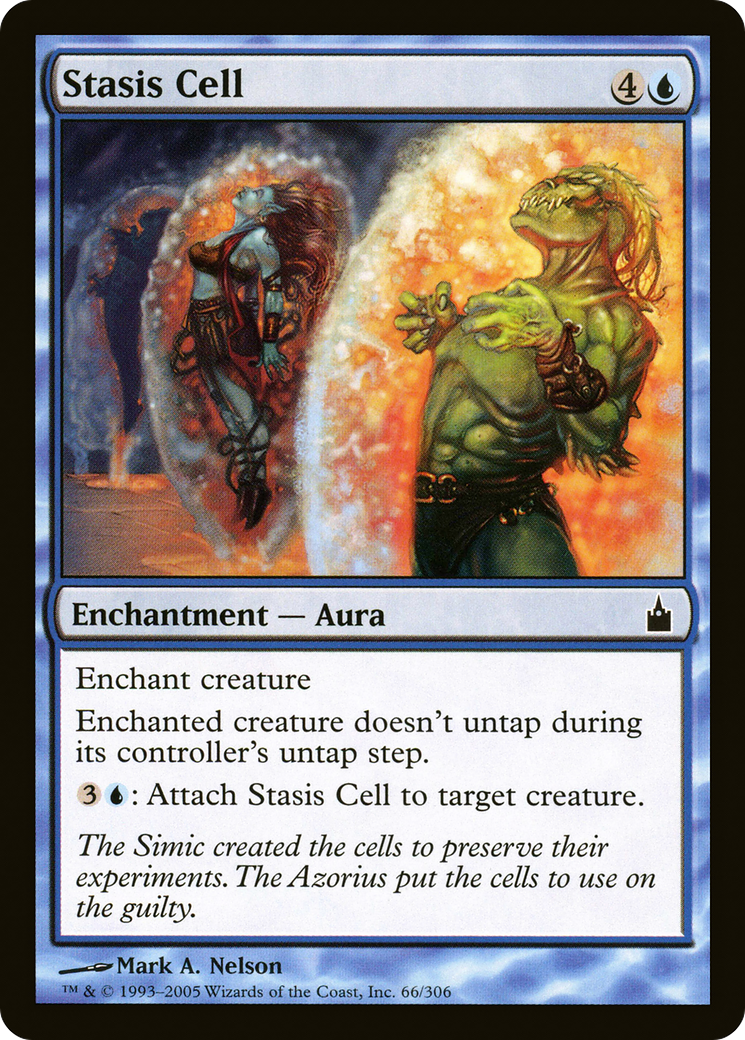 Stasis Cell (RAV-066) [Ravnica: City of Guilds] Foil MTG Single Wizards of the Coast