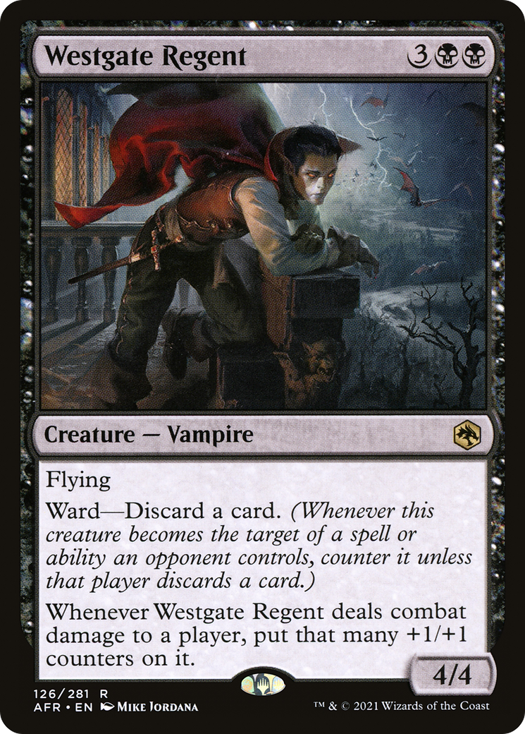 Westgate Regent (AFR-126) [Adventures in the Forgotten Realms] Foil MTG Single Wizards of the Coast