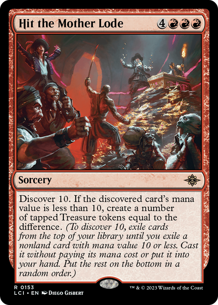 Hit the Mother Lode (LCI-153) [The Lost Caverns of Ixalan] Foil MTG Single Wizards of the Coast